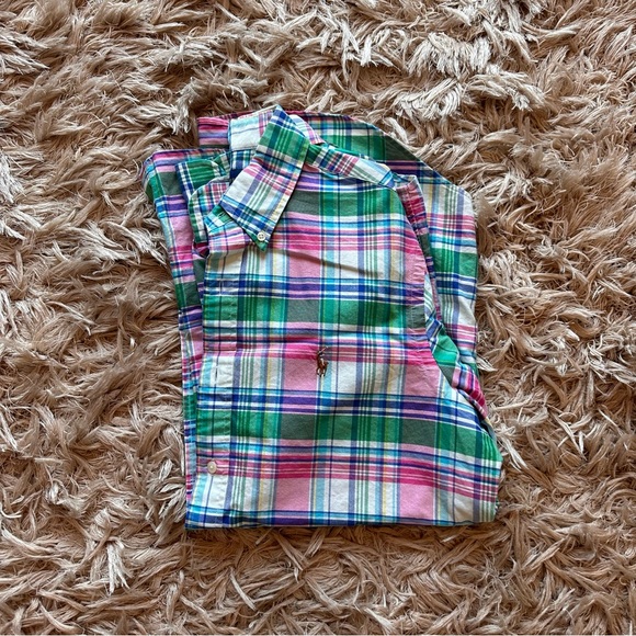 Polo Ralph Lauren Madras Plaid Button Down - Picture 7 of 7